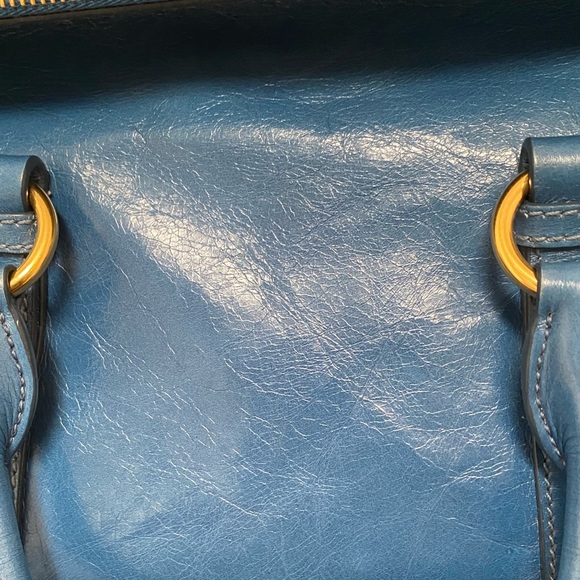 Miu Miu fold over shoulder bag EUC - Picture 2 of 9